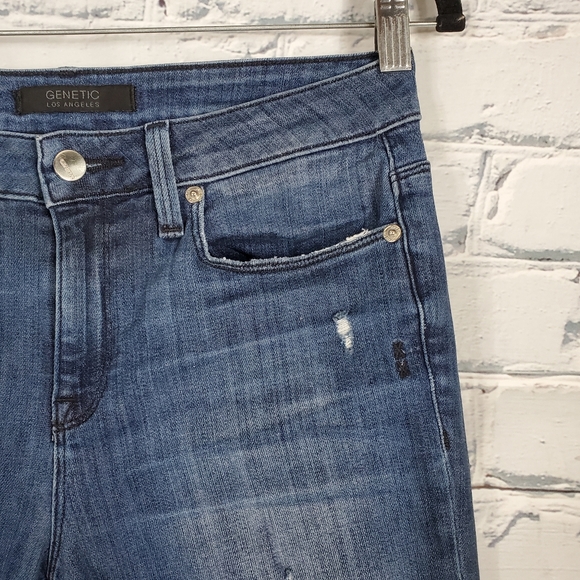 Genetic Denim Solace High Rise Skinny Crop Jeans - Picture 4 of 10